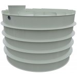 Mravec plast Nádrž na dešťovou vodu samonosná kruhová 15m³ – Zboží Mobilmania