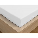 Kvalitex Satén prostěradlo s gumou bílé 160x200 – Sleviste.cz