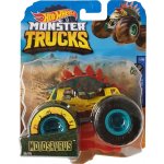 Mattel Hot Wheels Auto Monster Trucks Kaskadérské kousky set s vrakem kov – Zboží Dáma