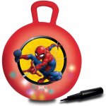 Lexibook Nafukovací skákací míč se světelnými efekty 45 cm červený Spider-Man – Zboží Dáma