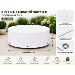 FLOBAL KRYT na zahradní nábytek kulatý - průměr 2m výška 0,9 m – Hledejceny.cz