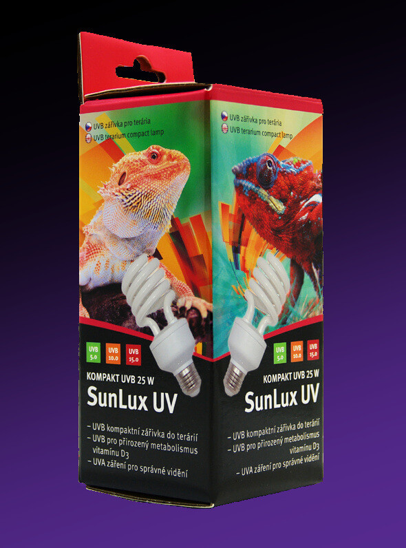 SunLux UVB 15.0 25W kompaktní žárovka od 529 Kč - Heureka.cz