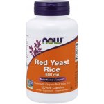Now Foods Foods Červená Rýže Red Yeast Rice 600 mg 120 kapslí – Hledejceny.cz