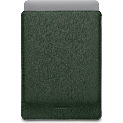 Woolnut kožené Sleeve pouzdro pro 14" MacBook Pro tmavě zelené, WN-MBP14-S-1420-GN