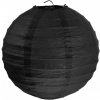 Lampion Santex Jednobarevné lampiony 20 cm Barva: Černá