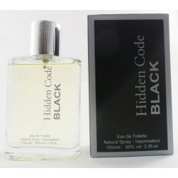 hidden code black eau de toilette