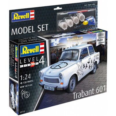 Revell Plastic ModelKit auto 67713 Trabant 601S Builder's Choice 1:24