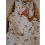 Pro útulný domov Deka mušelínová Sloni a duha – Hledejceny.cz