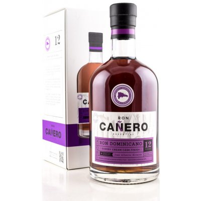 CANERO SHERRY CREAM 12y 40% 0,7 l (karton)