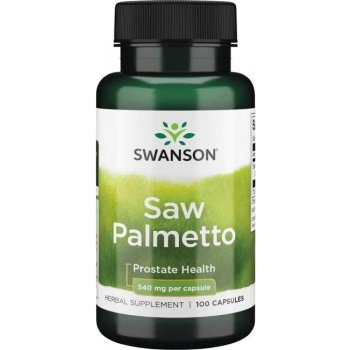 Swanson Saw Palmetto 540 mg 100 kapslí