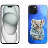 Pouzdro a kryt na mobilní telefon Apple mmCase na iPhone 15 Plus koala ve svetru