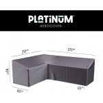 Ochranný obal na rohovou sedačku 7990 Aerocover 270x210x85 v.65/90 cm levý roh – Hledejceny.cz