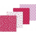 Heyda Papíry na origami 15 x 15 cm 40 ks barevný mix se srdíčky – Hledejceny.cz
