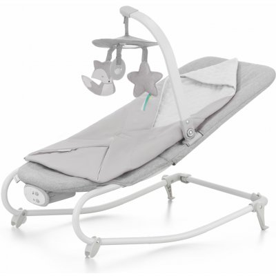 Kinderkraft Houpací lehátko FELIO 2 šedá 2022 KBFELI20GRY0000 – Sleviste.cz