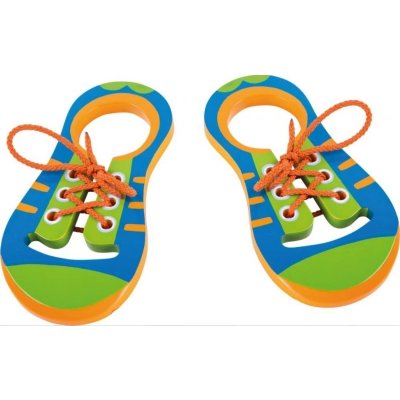 Small Foot boty na naučení vázání – Zboží Mobilmania