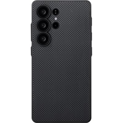 Pitaka PIN Button Case Black/Grey Plain Samsung Galaxy S25 Ultra PBS2501U – Zboží Mobilmania