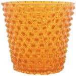 Váza, Svícen, Květináč, Mísa 16cm - Hobnail – Ananas – oranžová – Hledejceny.cz