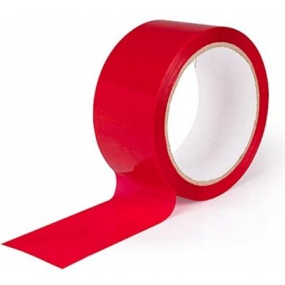 Balící lepící páska Bull 48 mm x 66 m, akryl, červená, (42my), 6ks – Hledejceny.cz