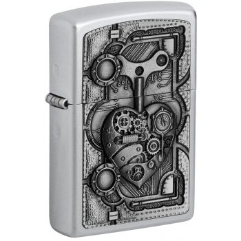 Zippo benzínový STEAMPUNK HEART 20407