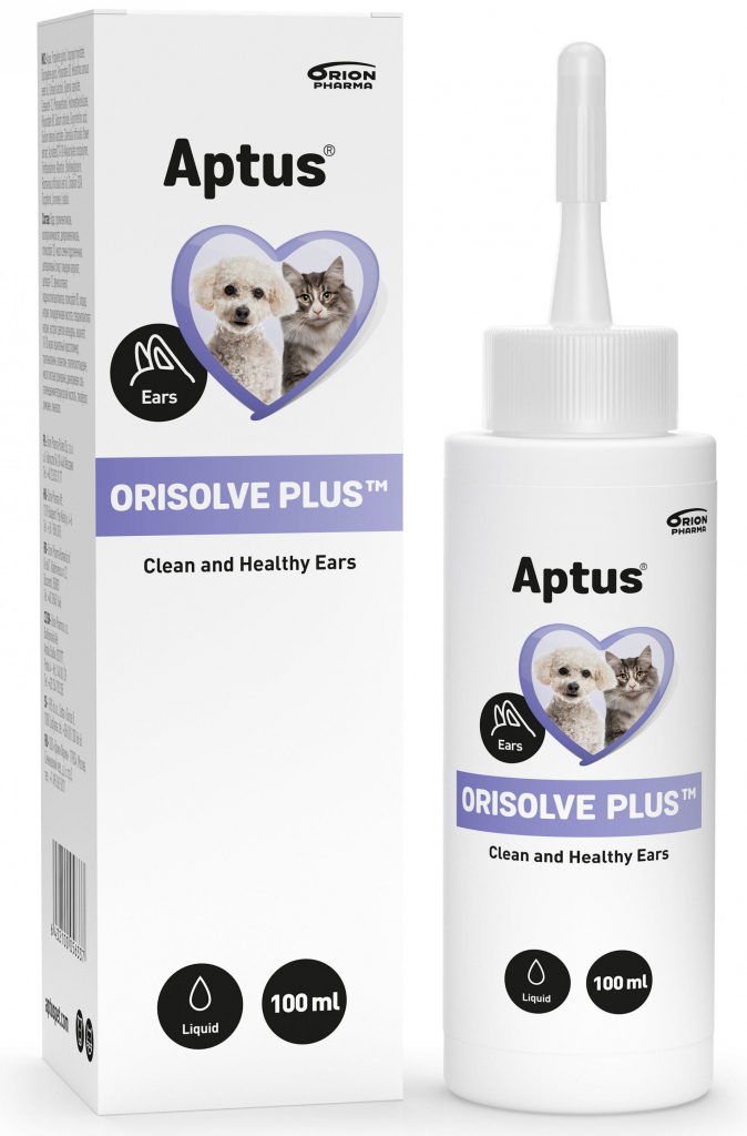 Aptus Orisolve Plus roztok na čištění uší 100 ml