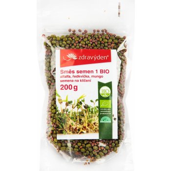 Zdravý den Banánový prášek raw organic 200 g