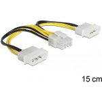 Delock 83410 napájecí kabel 8 Pin EPS > 2 x 4 Pin molex – Sleviste.cz