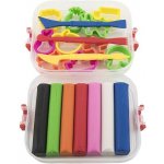 Teddies Modelína Nara 430g 8ks s vykrajovátky 10ks s válečkem – Zboží Dáma