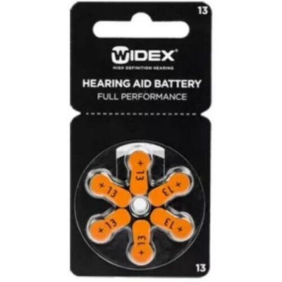 WIDEX 13/PR48 baterie do naslouchadel blistr 6ks – Hledejceny.cz