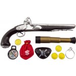 Teddies pirátská sada kolt s doplňky plast – Zboží Dáma