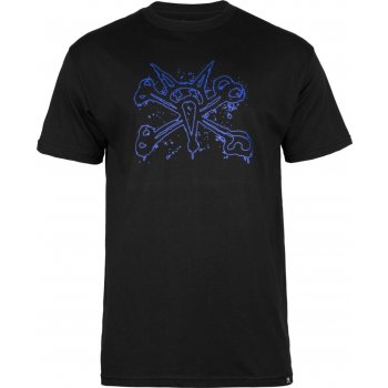 BONES WHEELS T Shirt Ink Black