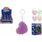 Přívěsek na klíče Teddies fidget srdce měnící tvar antistresový plast 6cm v krabičce 6x6 5cm – Hledejceny.cz