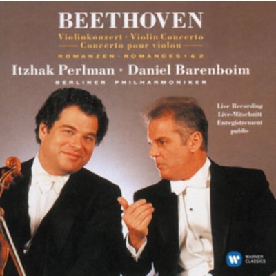 PERLMAN/BARENBOIM/BERLINER PHILHARM - BEETHOVEN - VIOLIN CONCERTO, ROMANCE CD – Hledejceny.cz