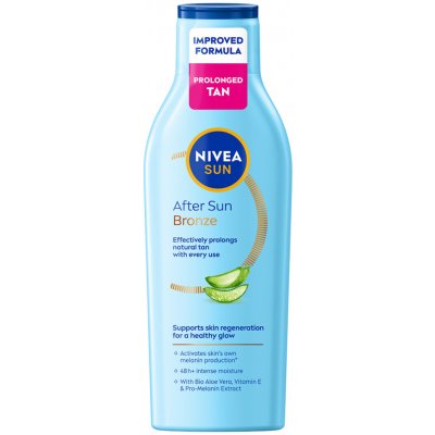 Nivea Sun Bronze mléko po opalování prodlužující opálení 200 ml – Zboží Dáma