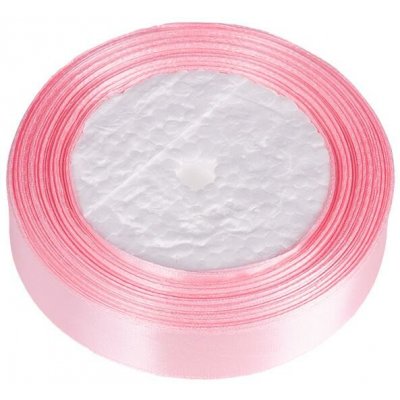 Stuha saténová - 20 mm/ 22,5m - světlá růžová – Hledejceny.cz