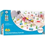 Bigjigs vláčkodráha Horská cesta 112 dílů – Sleviste.cz