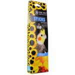 Lolo Pets Fine Pet Sticks tyčinky ovocné pro andulky 110 g – Zboží Mobilmania