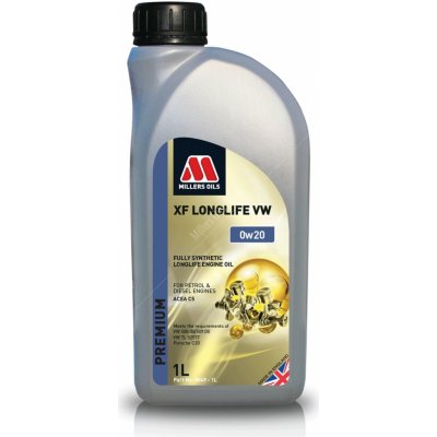 Millers Oils XF LongLife VW 0W-20 1 l – Zboží Mobilmania