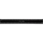 Milan pravítko černé flexibilní 30 cm 460313 – Zboží Dáma