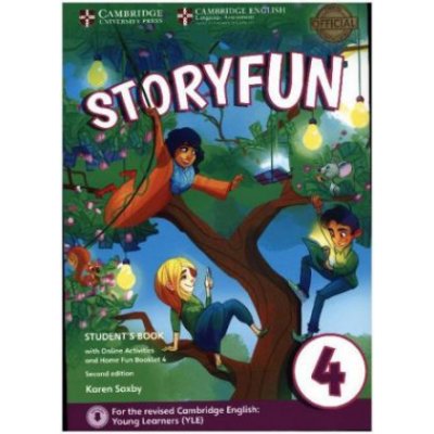 Storyfun for Starters, Movers and Flyers Second Edition - Level 4 - Student's Book with online activities and Home Fun Booklet