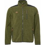 Willard CLAIN fleecová mikina tmavě zelená – Zboží Dáma