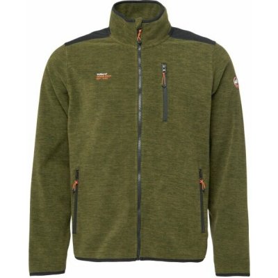 Willard CLAIN fleecová mikina tmavě zelená – Zboží Dáma