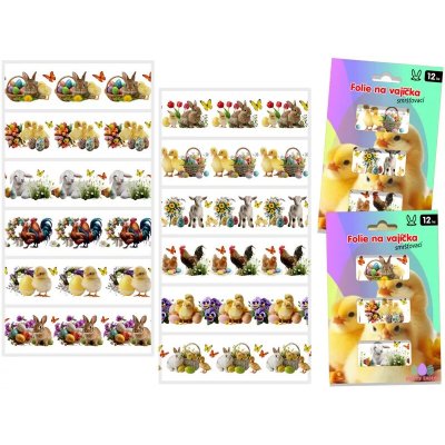 Velikonoční dekorace Košilky na vajíčka 12ks – Zboží Živě