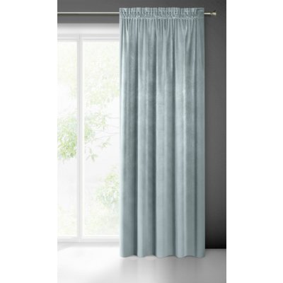 HOTOVÝ ZÁVĚS SAMANTA NA PÁSCE 140X270 CM ŠEDÁ – Sleviste.cz