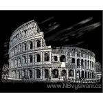 Royal & Langnickel škrabací obrázek stříbrný Koloseum – Zboží Dáma
