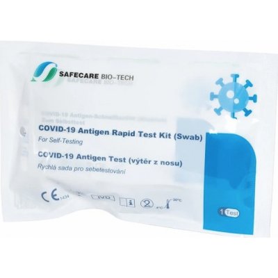 Safecare Antigenní rychlotest na COVID-19 z přední části nosu 1 ks – Zbozi.Blesk.cz