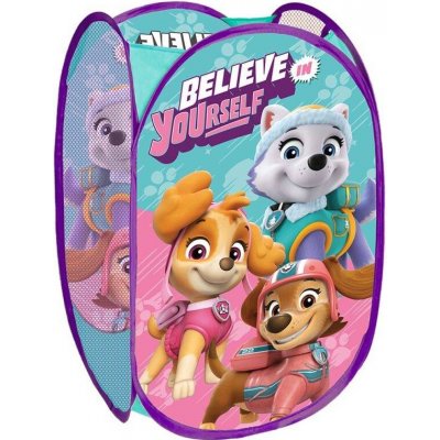 SEVEN koš Paw Patrol Girl Polyester 36x36x58 cm – Sleviste.cz