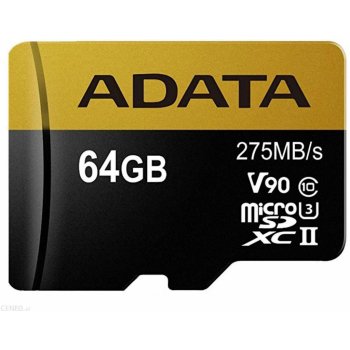 ADATA microSDXC 64 GB UHS-II U3 AUSDX64GUII3CL10-CA1