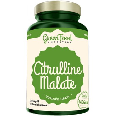 GreenFood Nutrition Citruline Malate 120 kapslí