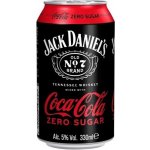 JACK Daniels ZERO cola cola 5% 0,33 (plech) – Zboží Dáma