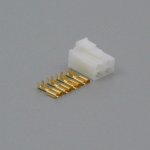 Sada konektoru Faston 6.3 mm, Lance, 4 póly - zásuvka (samice)